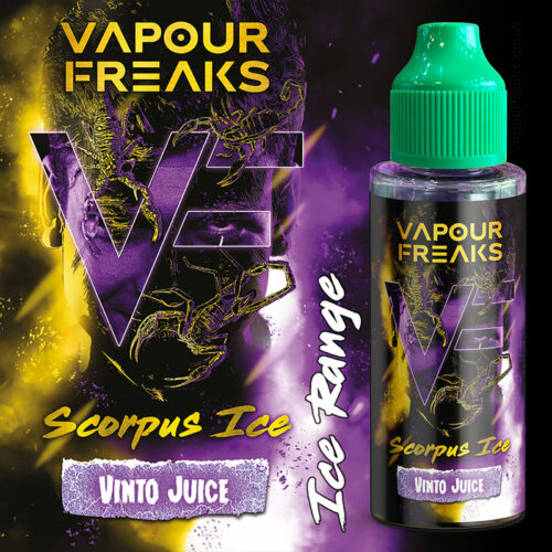 SCORPUS ICE - Vapour Freaks e-liquid - 70% VG - 100ml