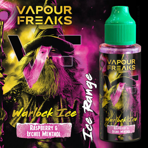 WARLOCK ICE - Vapour Freaks e-liquid - 70% VG - 100ml