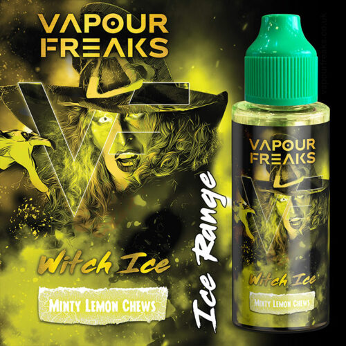WITCH ICE - Vapour Freaks ZERO e-liquid - 70% VG - 100ml