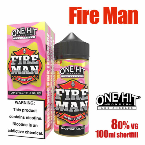 Fire Man - One Hit Wonder e-liquid - 80% VG - 100ml