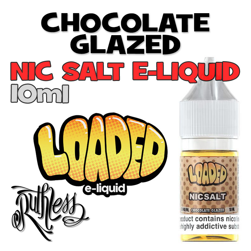 Chocolate Glazed - NicSalt e-liquid by Loaded - 10ml