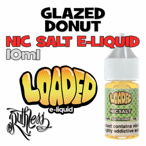Glazed Donut - NicSalt e-liquid by Loaded - 10ml