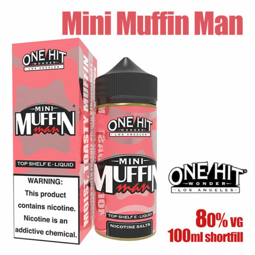 Mini Muffin Man - One Hit Wonder e-liquid - 80% VG - 100ml