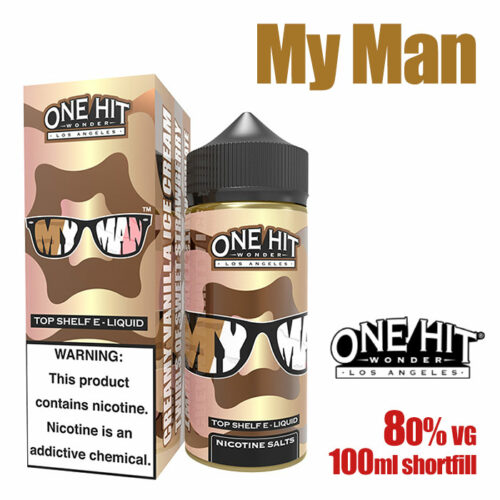 My Man - One Hit Wonder e-liquid - 80% VG - 100ml