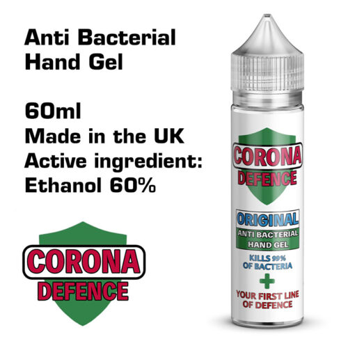 Anti Bacterial Hand Gel - Corona Defence - 60ml