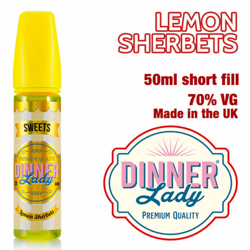 Lemon Sherbets e-liquid by Dinner Lady - 70% VG - 50ml