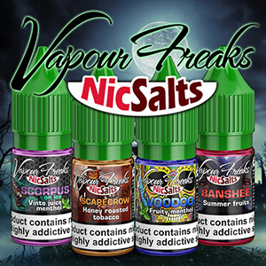 Vapour Freaks NicSalts