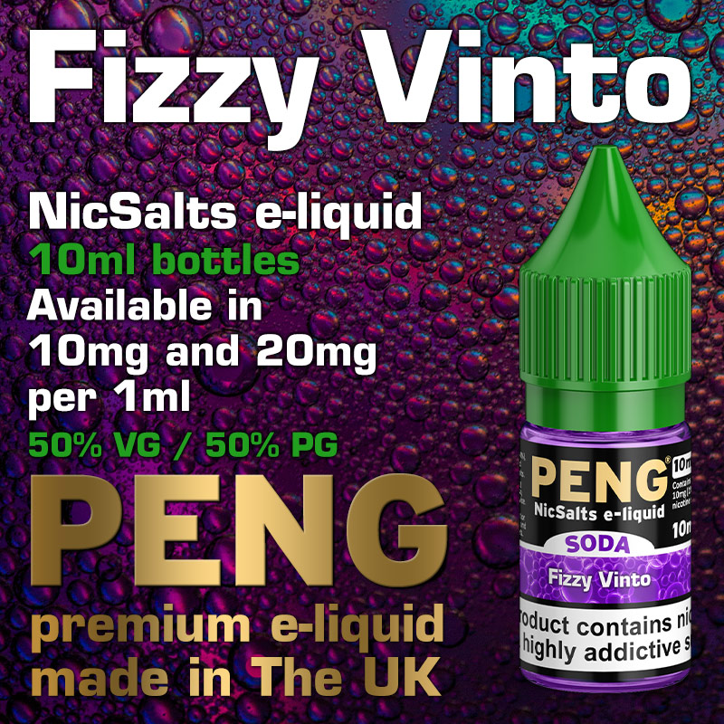 Fizzy Vinto - Peng NicSalts e-liquids - 10ml