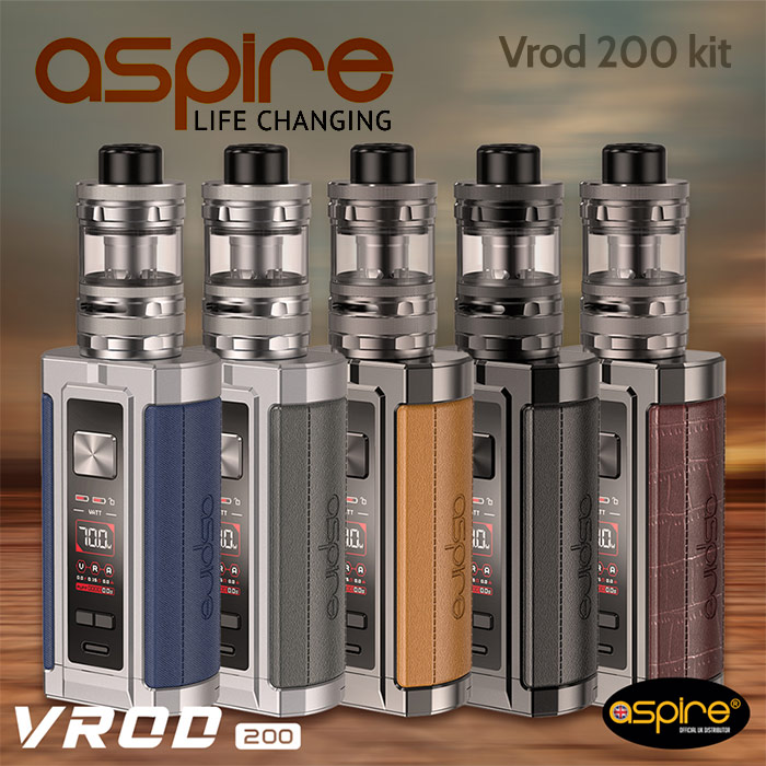 Aspire VROD 200w vape kit with Guroo Tank