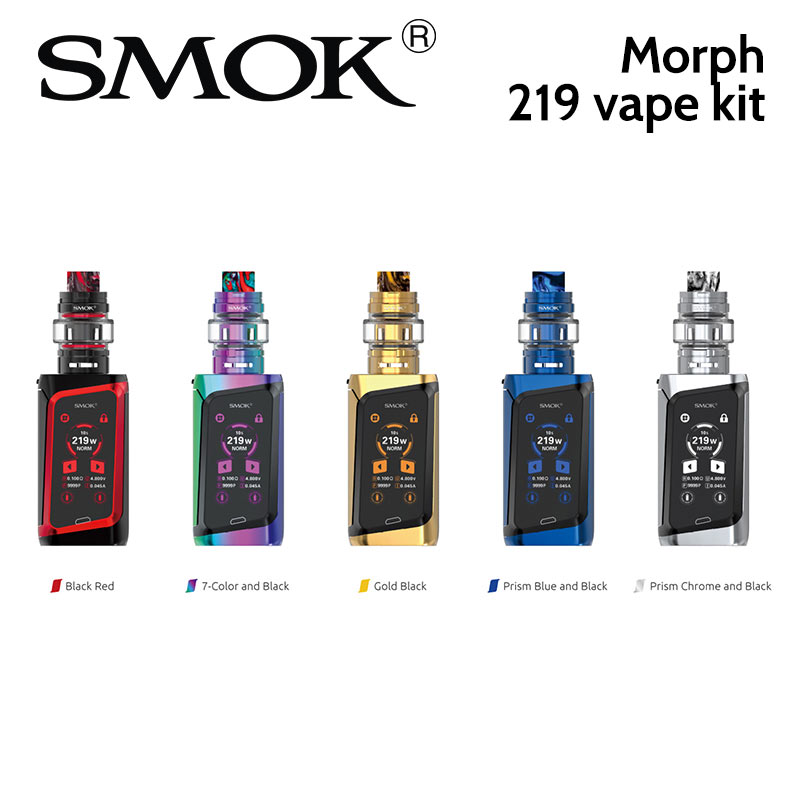 Smok Morph 219 vape kit (replaceable batteries)