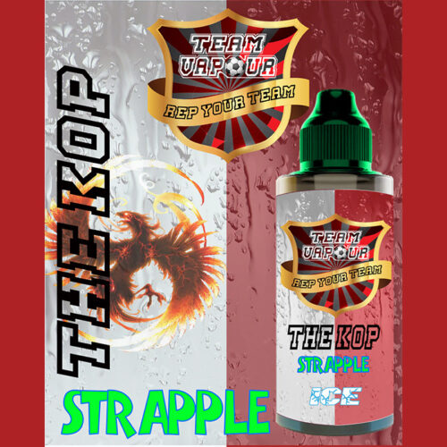 The Kop Strapple Ice - Team Vapour e-liquid - 70% VG - 100ml