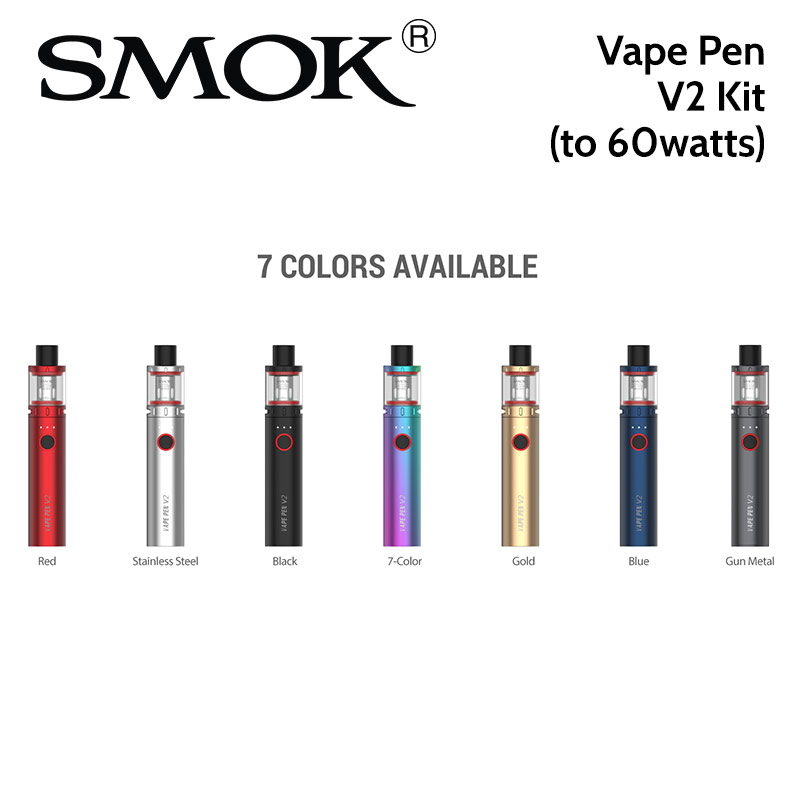 SMOK Vape Pen V2 kit (built-in 1600mAh battery)