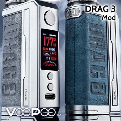 VooPoo DRAG 3 MOD 177w (replaceable batteries)
