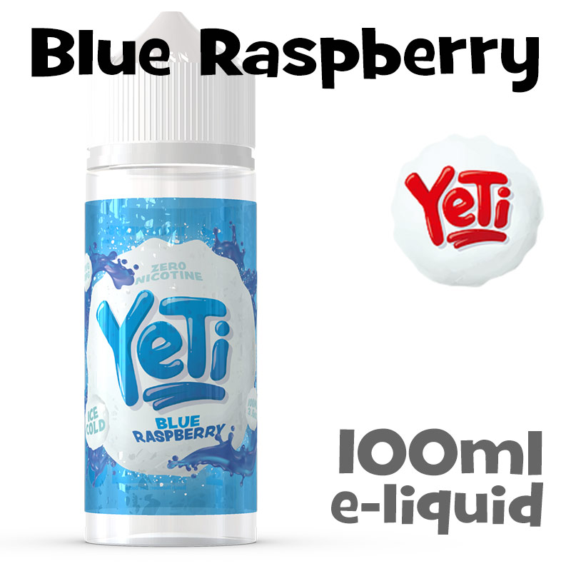 Blue Raspberry - Yeti e-liquid - 100ml