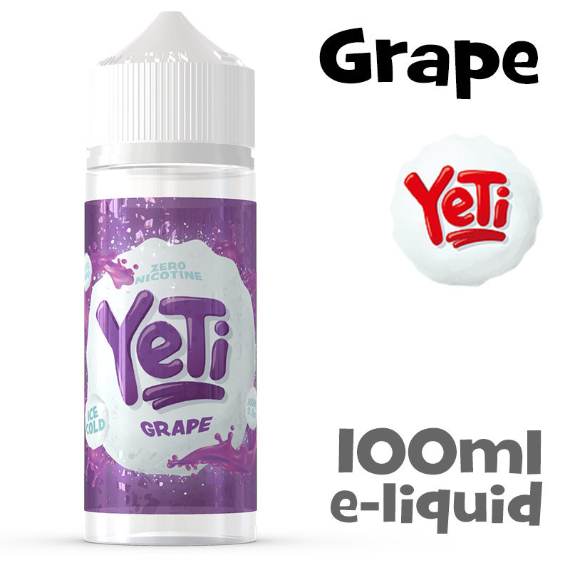 Grape - Yeti e-liquid - 100ml