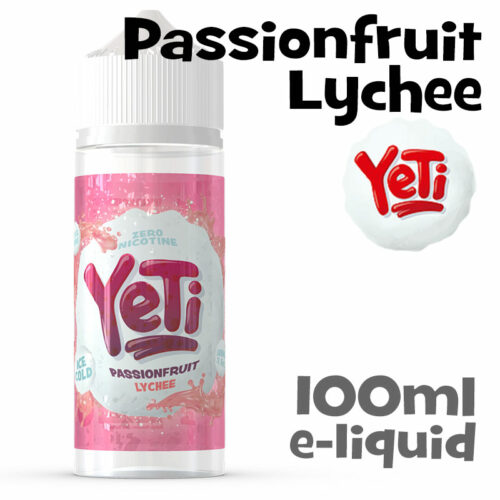 Passionfruit Lychee - Yeti e-liquid - 100ml
