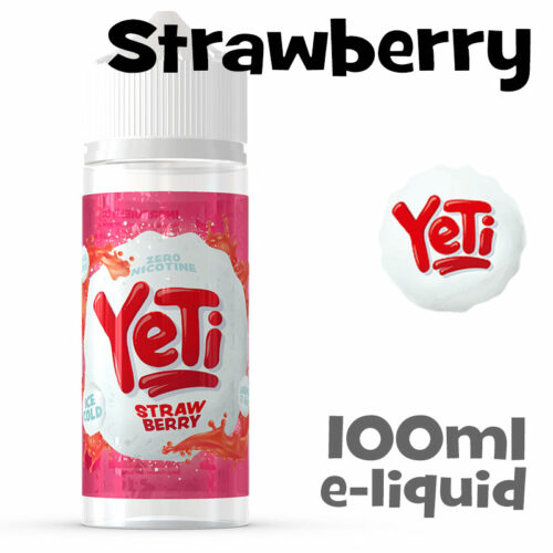 Strawberry - Yeti e-liquid - 100ml