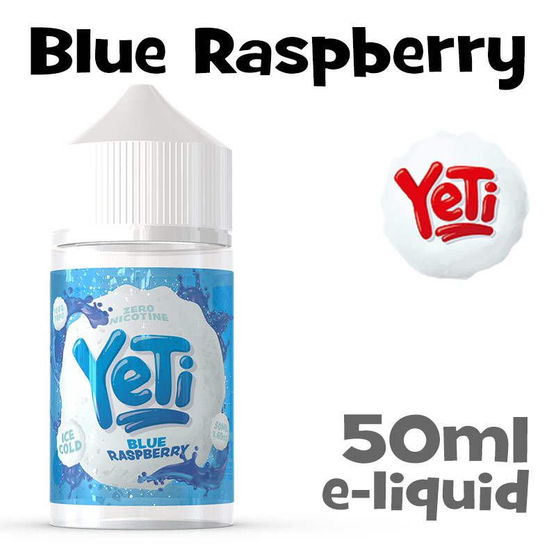 Blue Raspberry - Yeti e-liquid - 50ml