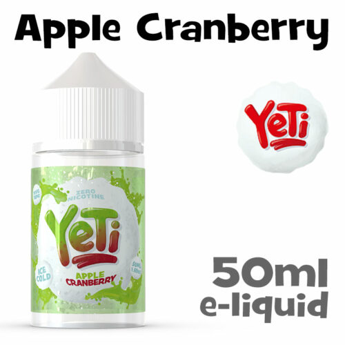 Apple Cranberry - Yeti e-liquid - 50ml