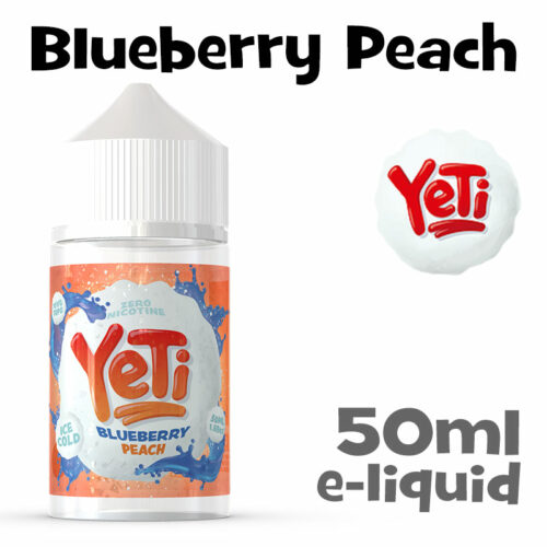 Blueberry Peach - Yeti e-liquid - 50ml