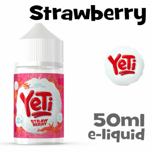 Strawberry - Yeti e-liquid - 50ml