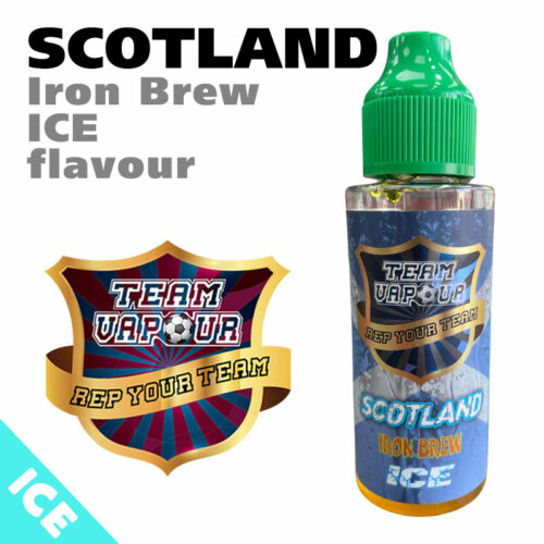 Scotland Iron Brew Ice - Team Vapour e-liquid - 70% VG - 100ml