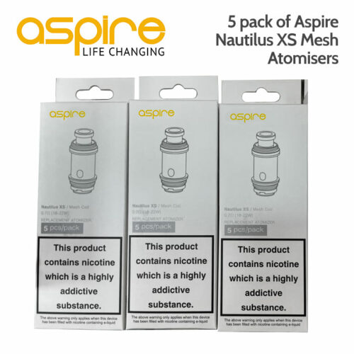 Aspire Nautilus XS Mesh Atomisers