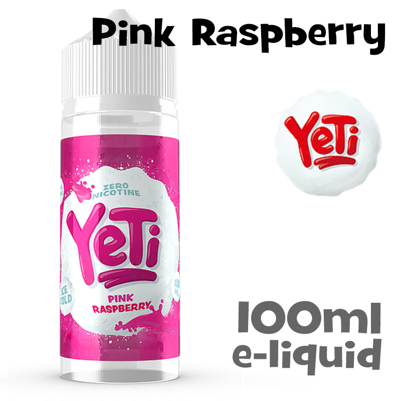 Pink Raspberry - Yeti e-liquid - 100ml