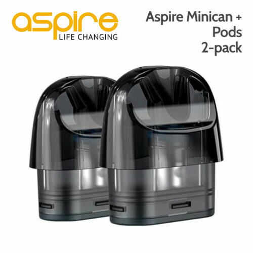 2 pack - Aspire Minican Plus replacement pods