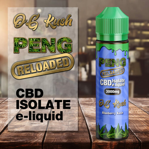OG Kush - Peng Reloaded CBD isolate e-liquid 60ml