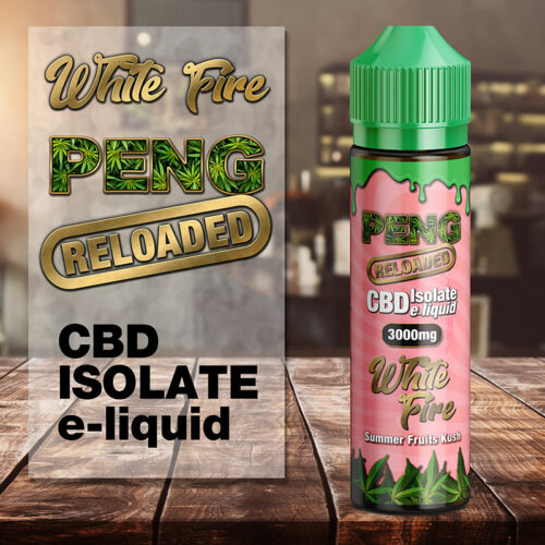 White Fire - Peng Reloaded CBD isolate e-liquid 50ml