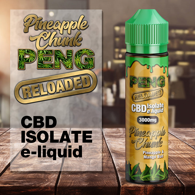 Pineapple Chunk - Peng Reloaded CBD isolate e-liquid 60ml