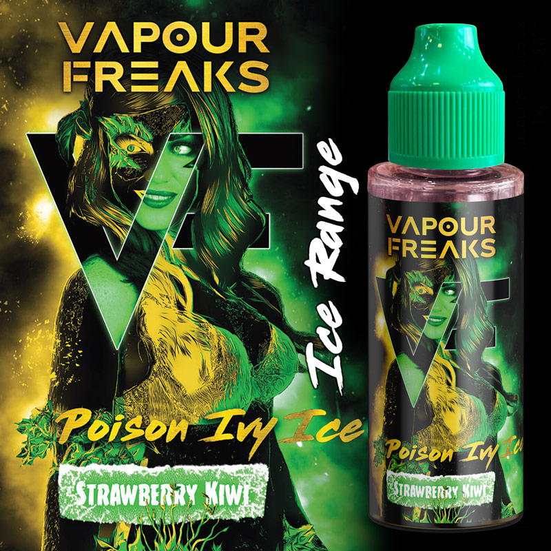 POISON IVY ICE - Vapour Freaks e-liquid - 70% VG - 100ml